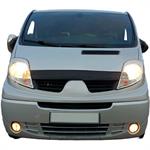 Oneway Bonnet Protector suitable for Renault Trafic X83 01-2014 - Gloss black