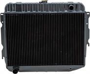 1970-72 MOPAR B/E-BODY REPLACEMENT 4 ROW COPPER RADIATOR - BIG BLOCK AUTOMATIC