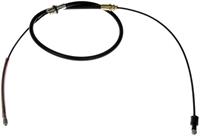parking brake cable, 144,50 cm, rear left and rear right