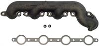 Exhaust Manifold, Driver Side, Cast Iron, Natural, Ford, 7.3L Powerstroke Diesel, Each