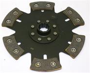 6-puck 215mm clutch disc with hub X (25,4mm x 10)