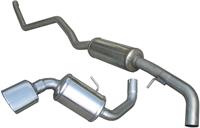 Muffler Rear + Middle Bm 1 E87 120d 04- 1