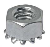 Hex Nut With Lock Washer - #10-32