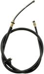 parking brake cable, 135,79 cm, front and Rear