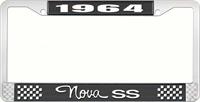 nummerplåtshållare, 1964 NOVA SS STYLE 3 svart