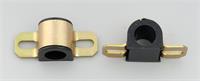 Bushings, Front/Rear Sway Bar, Polyurethane, Black, 15/16"/24mm Diameter