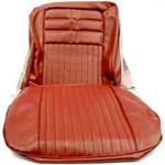 Seat Cover Red Vinyl