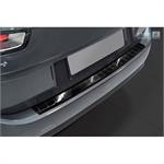 Zwart RVS Achterbumperprotector passend voor Citroën C4 Picasso 2013- & C4 Spacetourer 2018- 'Ribs'