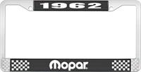 1962 MOPAR LICENSE PLATE FRAME - BLACK
