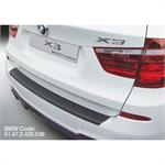 ABS Achterbumper beschermlijst BMW X3 F25 2014- 'M-Sport' Zwart