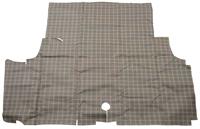 1971-73 Mustang Trunk Mat - Plaid Coupe / Convertible