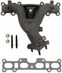 Exhaust Manifold, OEM Replacement, Cast Iron, Natural, Ford, 1.8L, Each