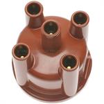 Distributor Cap, Female, Socket-Style, Red, Clamp-Down, Audi, BMW, Volkswagen, 4-Cylinder, Each