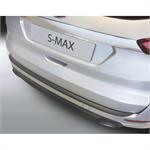 ABS Achterbumper beschermlijst passend voor Ford S-Max 9/2015- Zwart 'Ribbed'