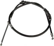parking brake cable, 154,10 cm, rear right