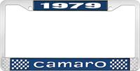 nummerplåtshållare, 1979 CAMARO STYLE 1 blå