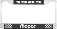 nummerplåtshållare 1963 mopar - svart