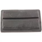 Brake and clutch pedal pad