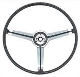 Dlux Steering Wheel,Blk,1967