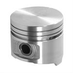 Pistons, Cast, Flat, 3.430 in. Bore, Chrysler, Dodge, Plymouth, Set of 6