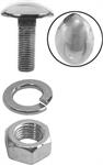 Bumper Bolt - Solid Stainless Steel With Washer & Nut