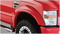 Fender Flares, OE Style, Front, Black, Dura-Flex Thermoplastic, Ford, F-Series, Super Duty, Pair