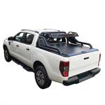 Aluminum retractable bed cover and sport bar with luggage rack OFD R3