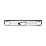 Bumper, OEM Replacement, Stock, Rear, Steel, Chrome