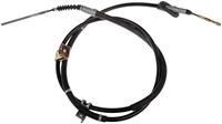 parking brake cable, 200,66 cm, rear left and rear right