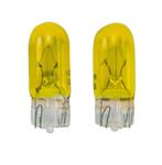 Bulb T-10 12v 5w "wedge" Yellow