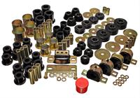 Bushing Kit, Polyurethane, Black