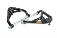 Control Arms, Front Upper, Tubular, Steel, Black Powdercoated, Chevy, Pair