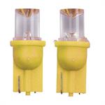 Bulb T-10 Led "wedge" Yellow / Orange 12v