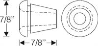 Grommet, license lamp wire