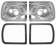 Housings, Tail Lamp, 1965 Chevelle