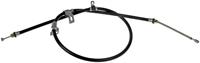 parking brake cable, 158,39 cm, rear left and rear right