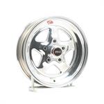 Wheel, Prostar, Aluminum, Polished, 15" x 4", 5 x 4.75" Bolt Circle, 1.875"