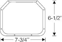 Fog light gasket