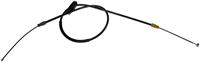parking brake cable, 167,79 cm, front and intermediate