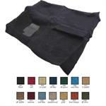 mattsats 1970-73 'CUDA AUTO CARPET-BLACK1970 BARRACUDA AUTO CARPET-DARK OLIVE GREEN