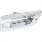 2007-13 Chevrolet, GMC Truck	 Tail Gate Handle Bezel	 Chrome	 With Key Hole	 With Backup Camera Hole