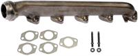 Exhaust Manifold, Passenger Side, Cast Iron, Natural, Ford, 6.8L, Each
