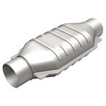 Catalytic Converter 3" Oval Polished Stainless
