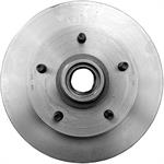 Brake Rotor, Cast Iron, Solid, Front, Ford, Each