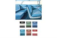 Seat Cover Set, 2-door Impala HT 1960 Turquoise #852