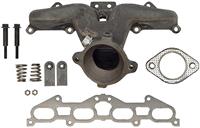 Exhaust Manifold, OEM Replacement, Cast Iron, Natural, Dodge, Plymouth, 2.0L, Each