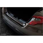 Black Stainless Steel Rear bumper protector suitable for Fiat Tipo Sedan 2016-2020 & FL 2020- 'Ribs'