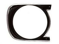 68 Rh Std Headlamp Bezel,repro