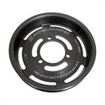 Supercharger Pulley, Serpentine, 8-groove, Steel, Black Oxide, 7.990 in. O.D.