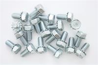Oil Pan Bolts, Hex, Steel, Zinc Plated, Washers, Chrysler, Dodge, Ford, Mercury, Plymouth, Kit